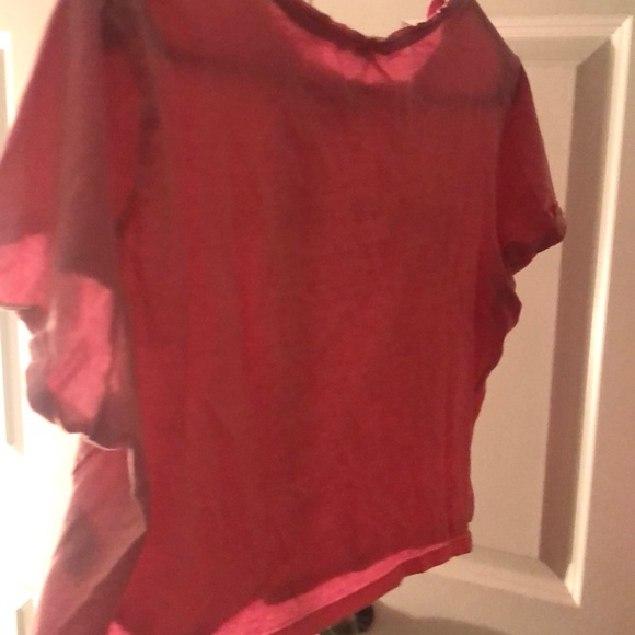 Pink “Summer Mood” Crop Top - Picture 2 of 2